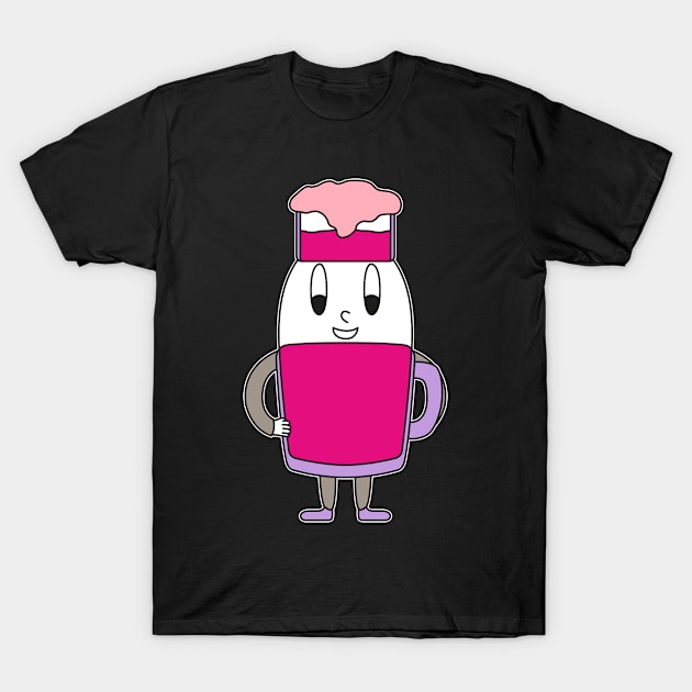 Beer-Glass Egg T-Shirt by M.-P.-Mueller